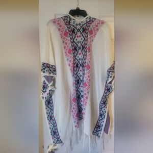 Colorful Geometric Knit Sweater